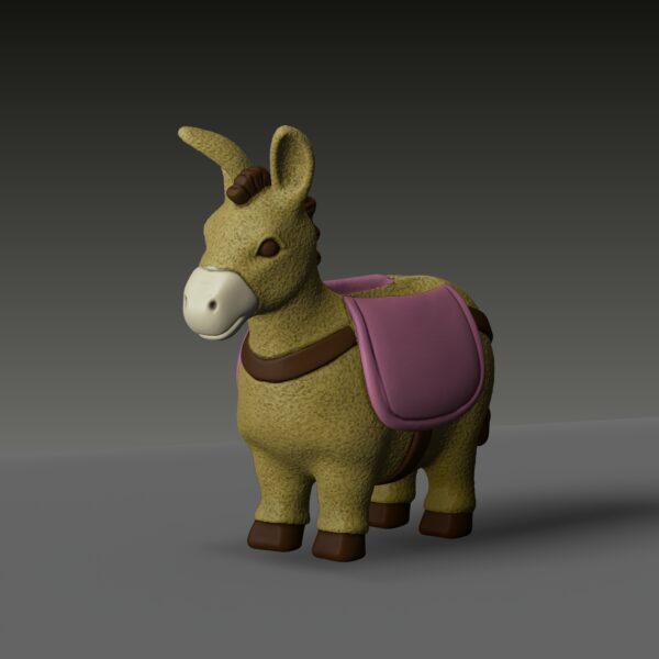 Maceta de cactus con forma de burro - Image 8