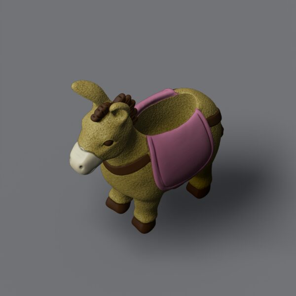 Maceta de cactus con forma de burro - Image 6