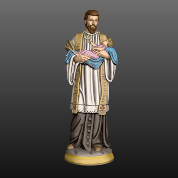 Estatua Religiosa Santo San Cayetano - Image 2