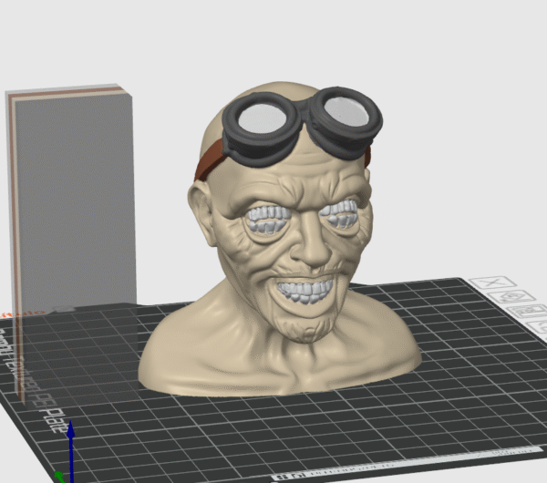 Oculodon el Devorador de Almas – Busto de terror para impresion en 3D - Image 9
