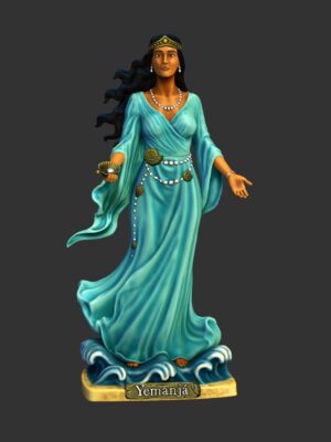 Estatua de Yemanja deidad Yoruba orisha