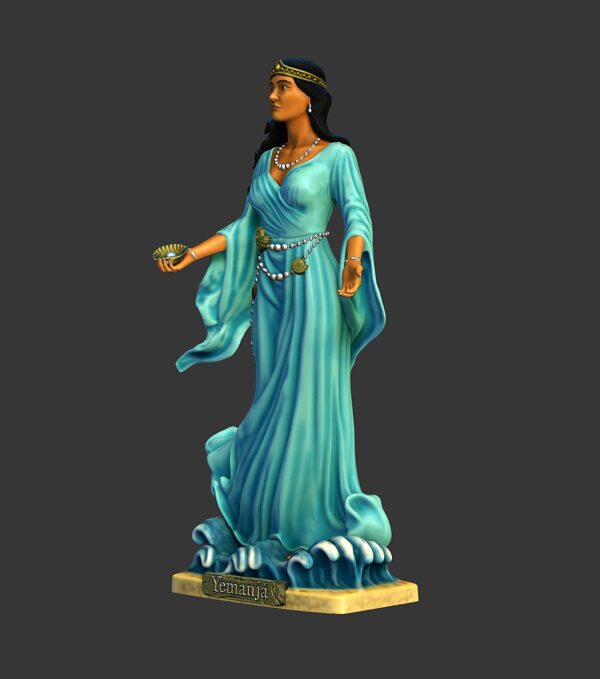 Estatua de Yemanja deidad Yoruba orisha - Image 7