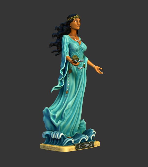 Estatua de Yemanja deidad Yoruba orisha - Image 6
