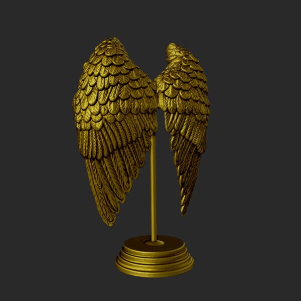 Alas de Ángel objeto decorativo para imprimir en 3D - Image 7