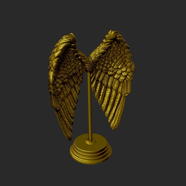 Alas de Ángel objeto decorativo para imprimir en 3D - Image 8