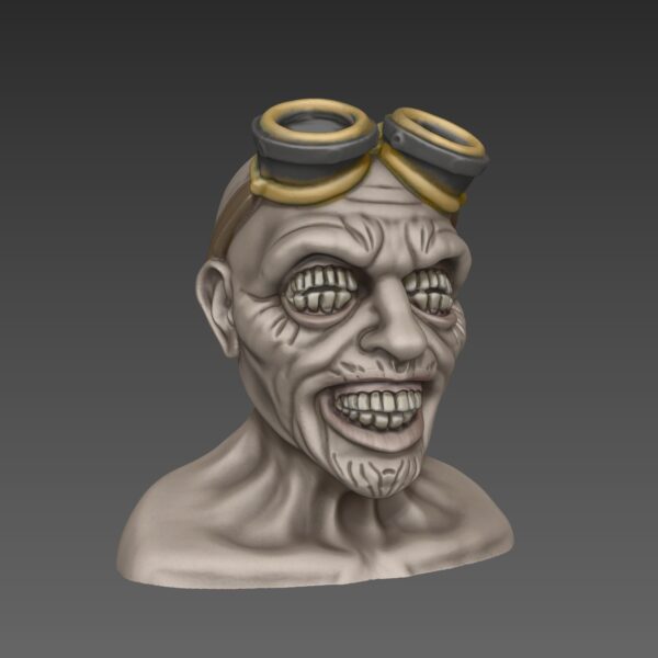Oculodon el Devorador de Almas – Busto de terror para impresion en 3D - Image 2