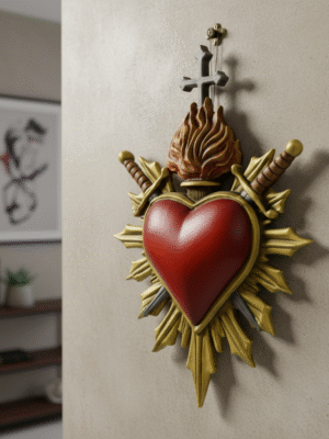 corazon 2 espadas decor