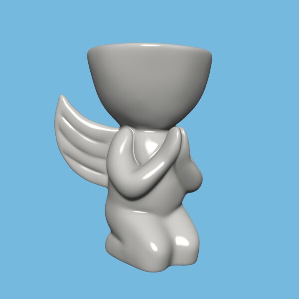 Maceta ángel para cactus o suculentas