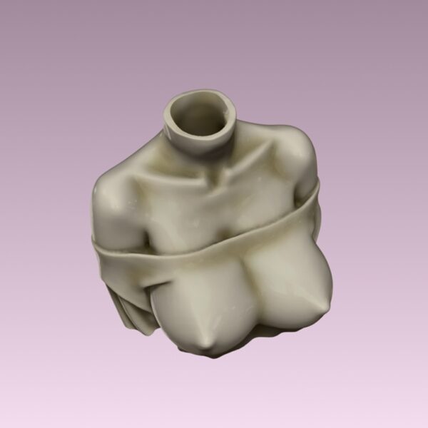 Arte decorativo maceta busto de mujer - Image 6