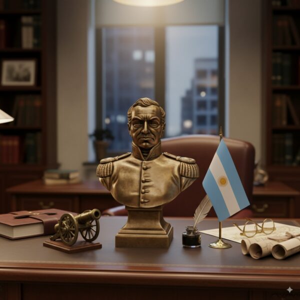 Archivo STL busto de San Martin para impresión 3D - Image 3