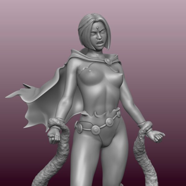 Figurilla de Raven para impresion 3D, incluye version NSFW - Image 12