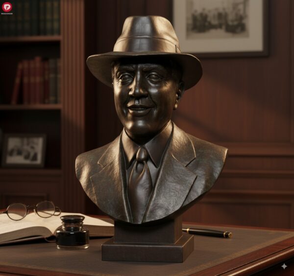 busto Carlos Gardel stl para impresion 3D