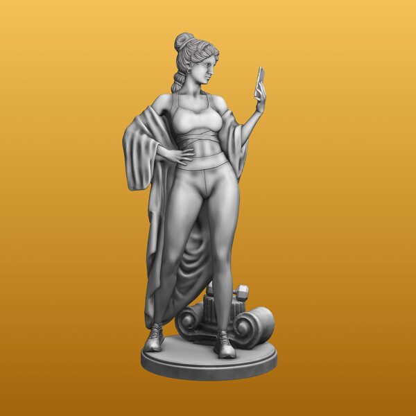 Estatua de Venus versión fitness deco moderna - Image 3