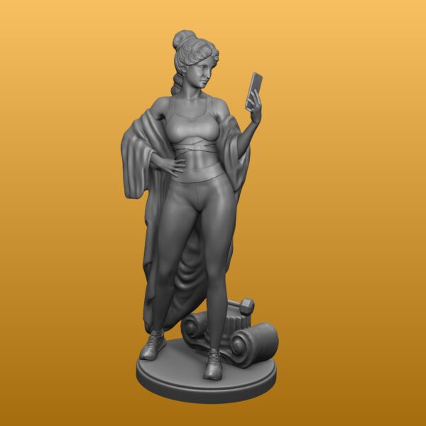 Estatua de Venus versión fitness deco moderna - Image 7