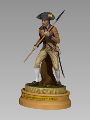 Figura de los soldados de la revolución