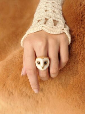 Anillo Buho STL para impresión 3D