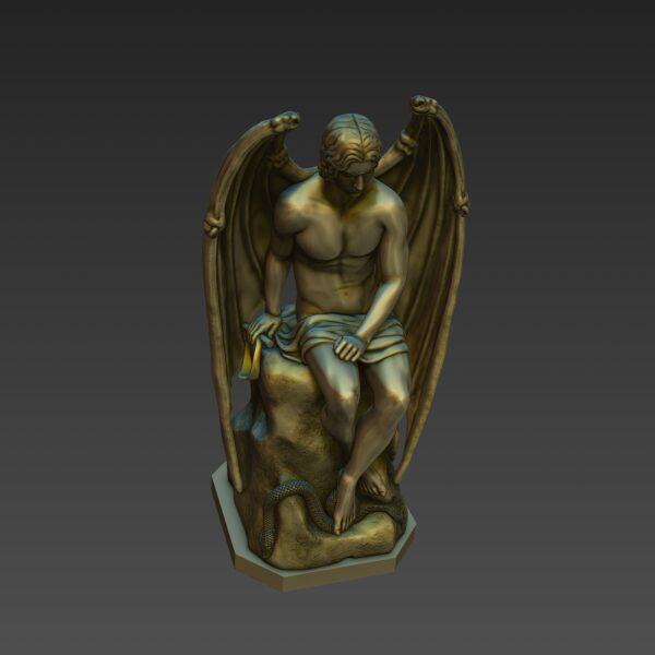 Estatua El Angel Del Mal (Lucifer) - Image 7