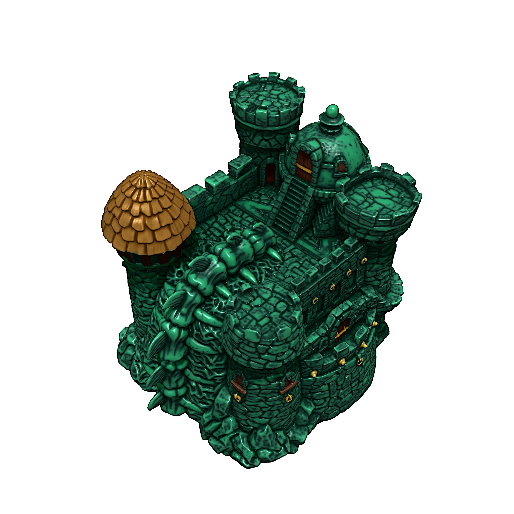 Alto detallado Castle Grayskull 3D imprimible - Image 5