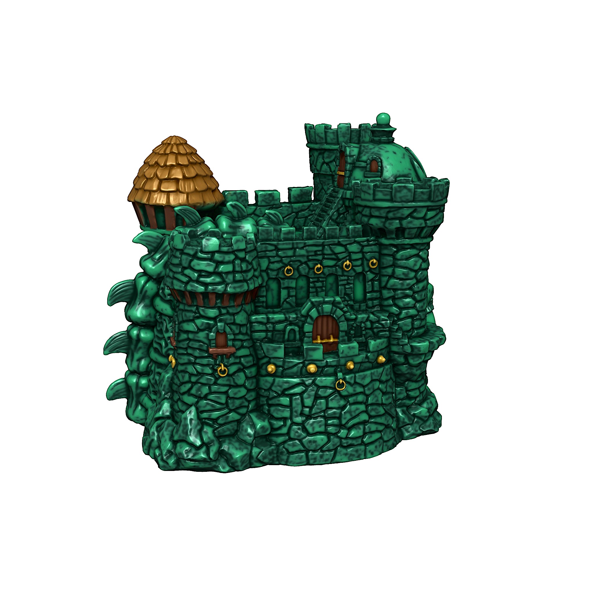 Alto detallado Castle Grayskull 3D imprimible - Image 6