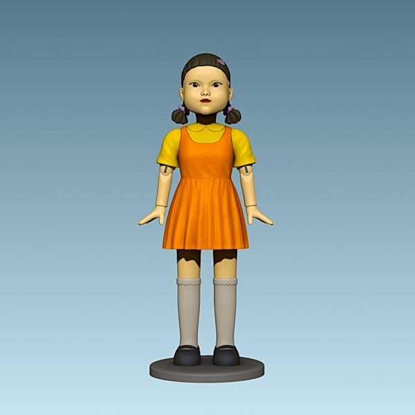 Juego de calamar muñeca Young-hee Doll - Image 2
