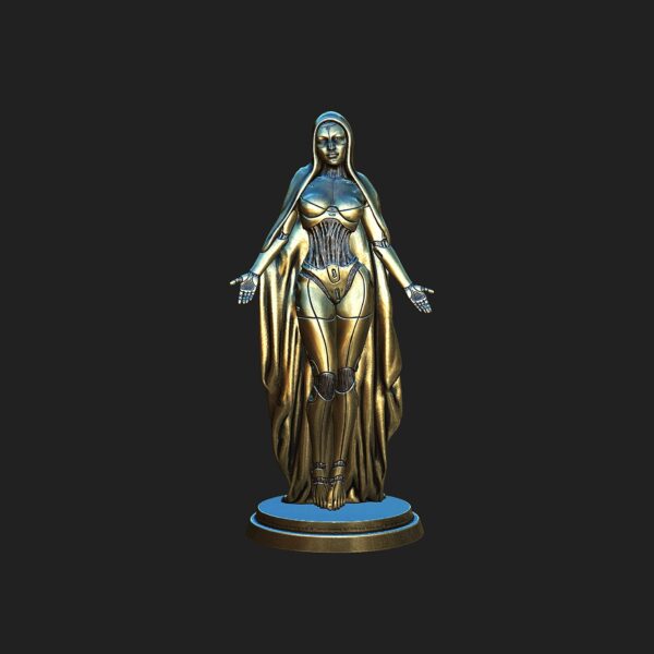 Modelo de estatua de androide M.A.R.I.A. - Image 3