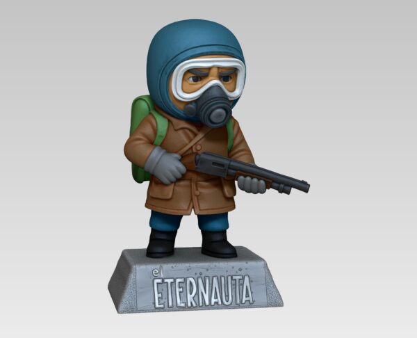 El Eternauta - llavero figurilla versión chibi - Image 2