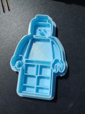 kit x 3 cortantes de galletas lego
