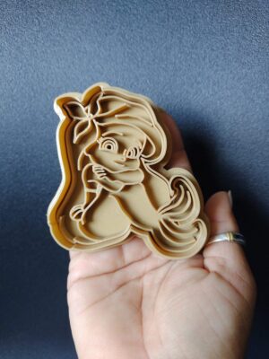 cortante de galleta Ariel la  Sirenita