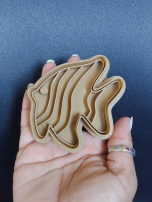 cortante de galletas pez