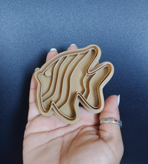 cortante de galletas pez