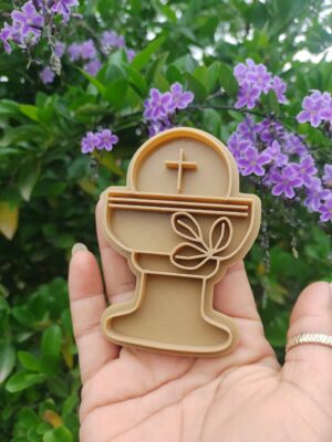 cortante de galleta cáliz comunión