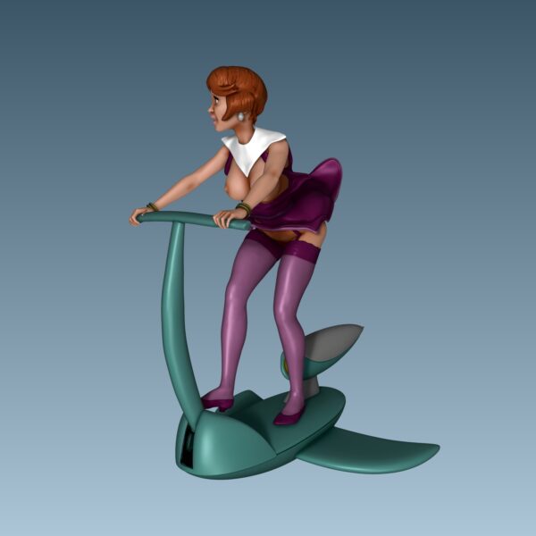 Figurilla de coleccion de Jane Jetson  para impresión 3D - Image 8