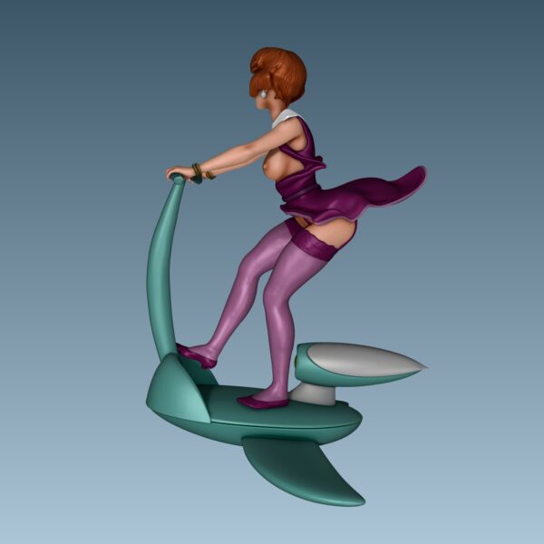 Figurilla de coleccion de Jane Jetson  para impresión 3D - Image 9