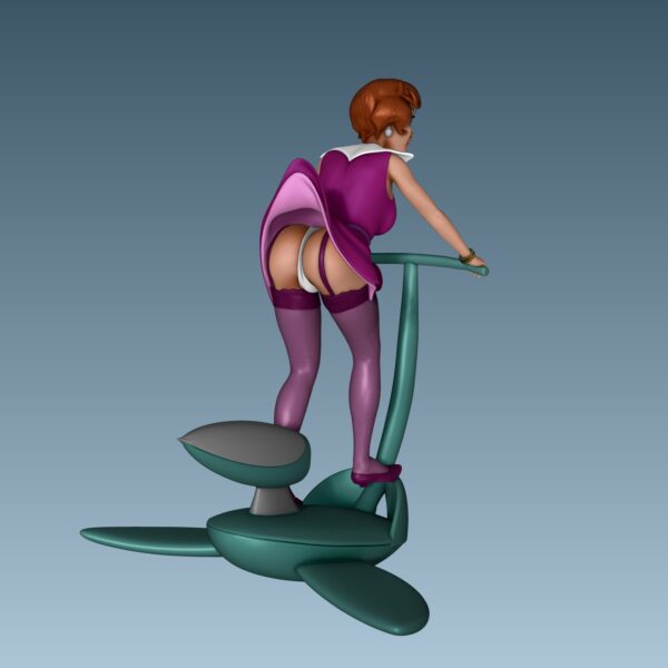 Figurilla de coleccion de Jane Jetson  para impresión 3D - Image 7