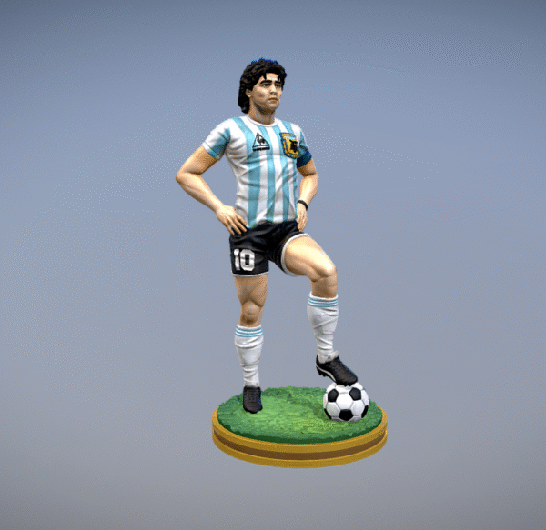 Figure Diego Armando Maradona STL 3d printable