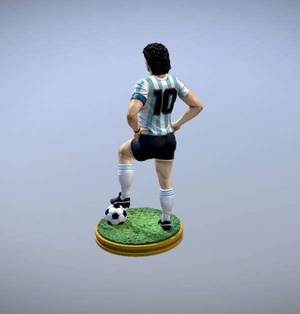 Figure Diego Armando Maradona STL 3d printable - Image 5