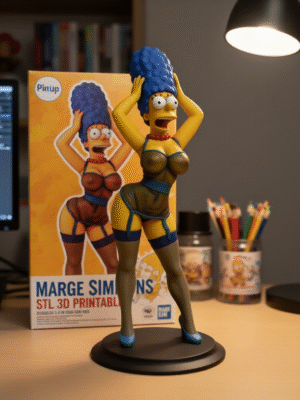 Figura sexy de Marge Simpsons (NSFW)