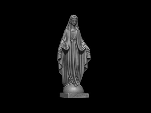 Virgin Miraculous Medal - Virgen Medalla milagrosa Restaurada - Image 6