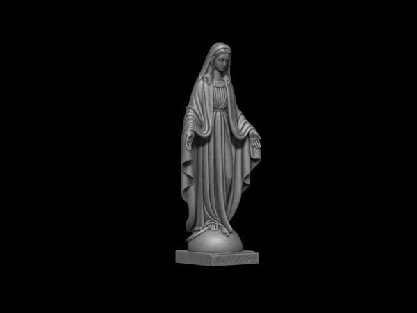 Virgin Miraculous Medal - Virgen Medalla milagrosa Restaurada - Image 3