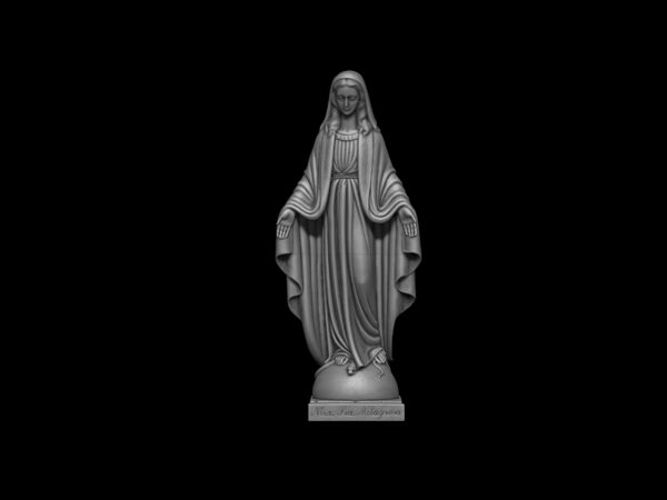 Virgin Miraculous Medal - Virgen Medalla milagrosa Restaurada - Image 2
