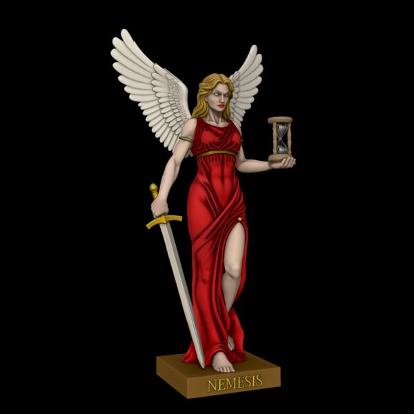 Estatua de la Diosa Griega Némesis para impresión 3D - Image 9
