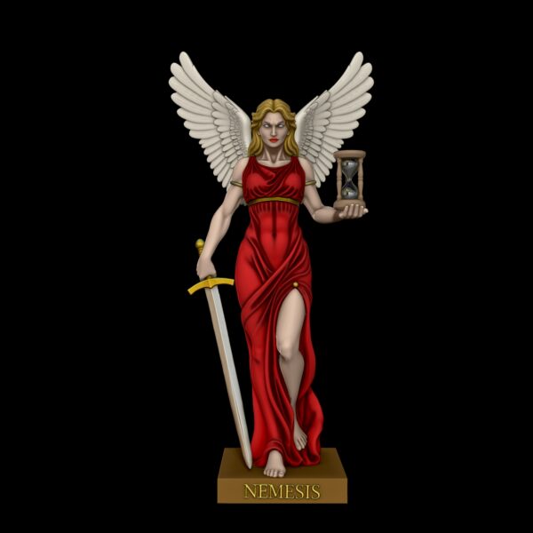 Estatua de la Diosa Griega Némesis para impresión 3D - Image 8