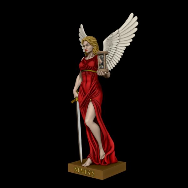 Estatua de la Diosa Griega Némesis para impresión 3D - Image 7