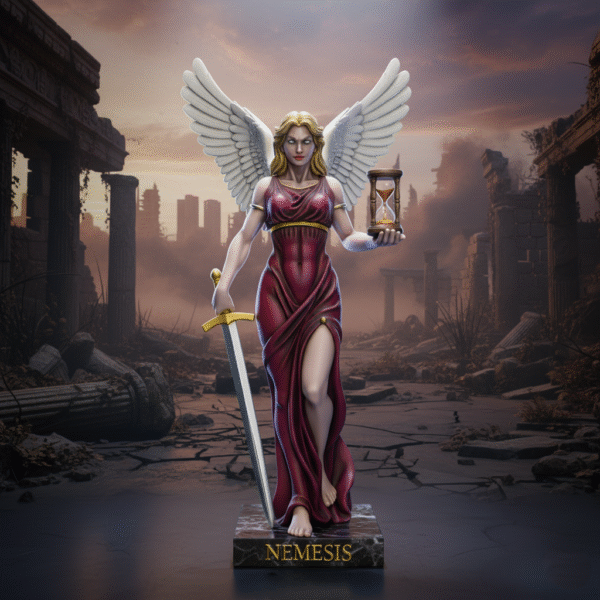Estatua de la Diosa Griega Némesis para impresión 3D