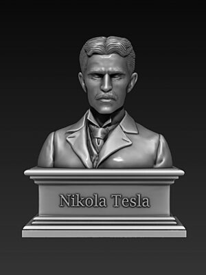Busto de coleccion Nikola Tesla