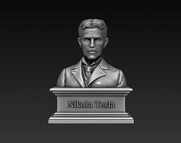 Busto de coleccion Nikola Tesla