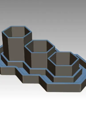 Maceteros Hexagonales