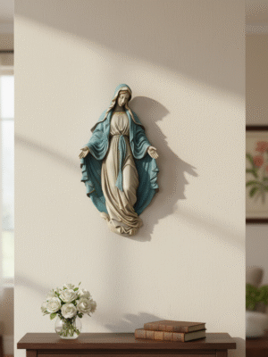 Ornamento de pared  Virgen de la Medalla Milagrosa STL