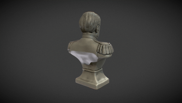 Almirante Guillermo Brown Busto para impresión 3D - Image 9