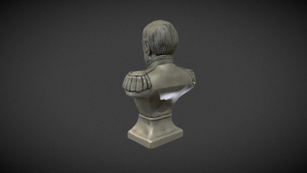 Almirante Guillermo Brown Busto para impresión 3D - Image 8